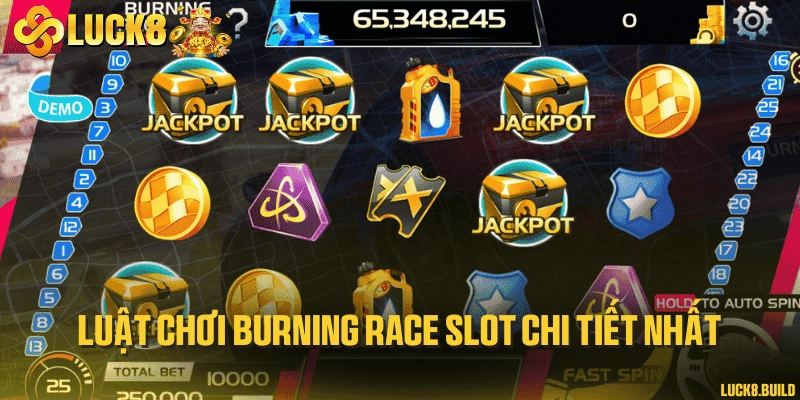 Luật chơi burning race slot chi tiết nhất