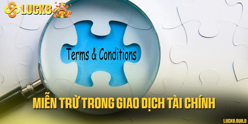 Miễn trừ trong giao dịch tài chính