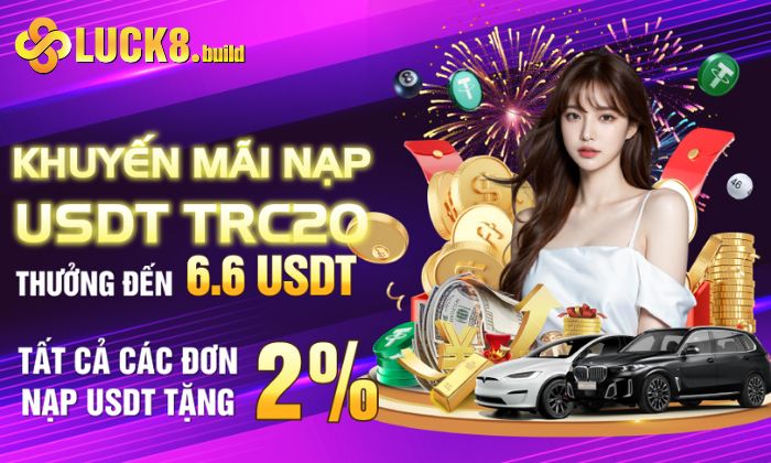 Nạp USDT TRC20 nhận thưởng