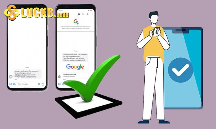 Người chơi cần xác minh tài khoản trước khi rút tiền tại Luck8